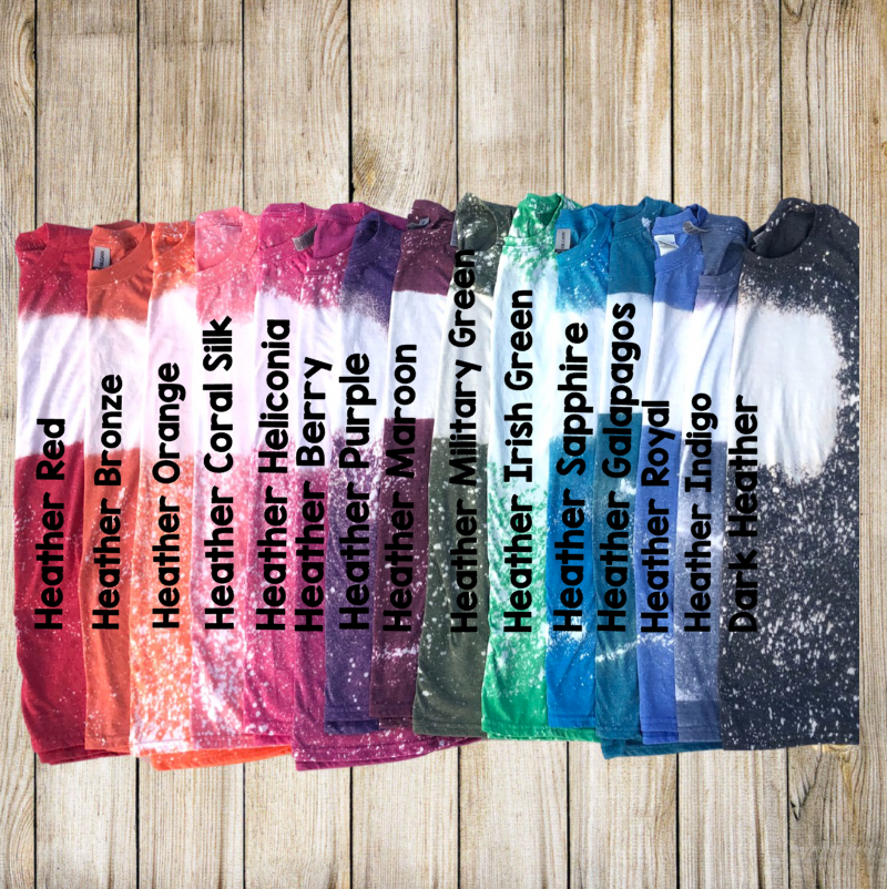Johnny cash bleached tee - 4 little hearts