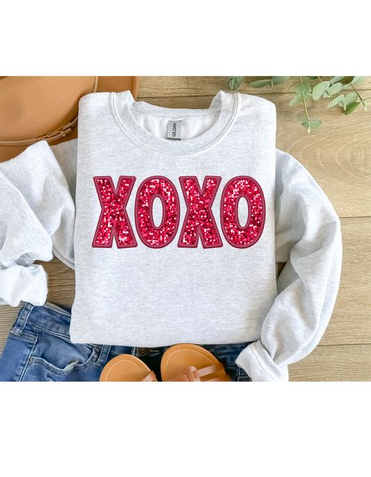 Xoxo crewneck sweatshirt