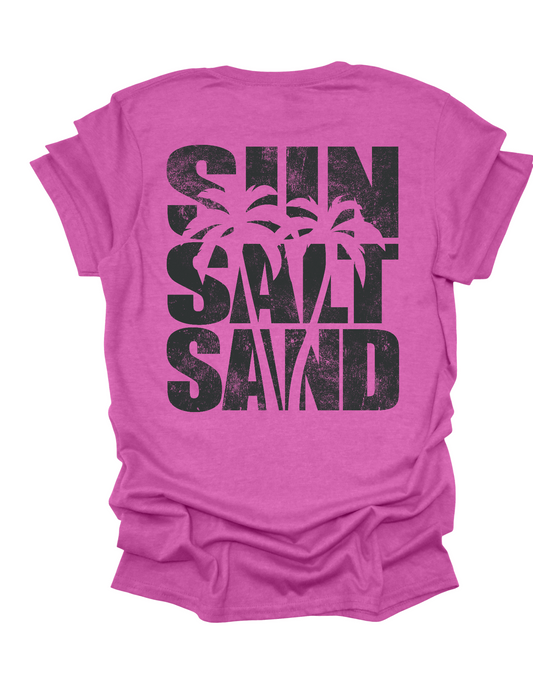 Sun, salt & sand graphic tee