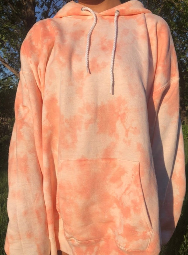 Tie dye hoodies - 4 little hearts