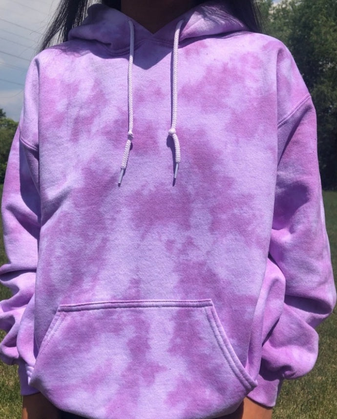 Tie dye hoodies - 4 little hearts