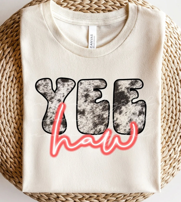 Yee Haw graphic t shirt