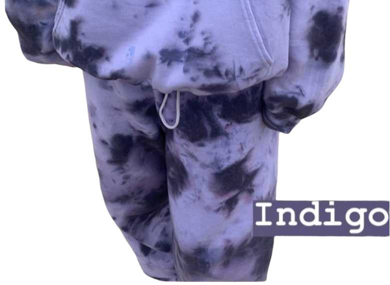Tie dye sweatpants joggers - 4 little hearts